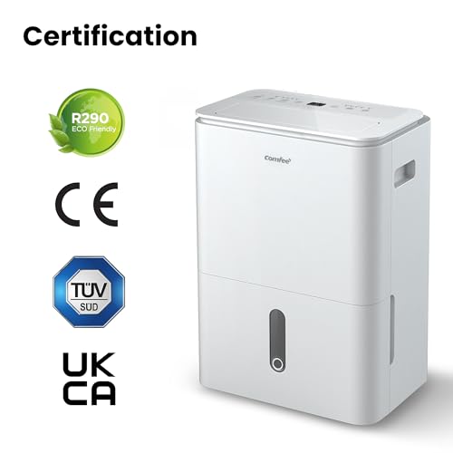 COMFEE'Dehumidifier 20L,Dehumidifiers for Home,Dehumidifier and Air  Purifier,Quiet 39dB,APP Control,24 Timer Dehumidifier,HEPA  Filter,Continuous Drainage,Laundry Drying,Low Energy Consumption Easy Dry –  Promantec